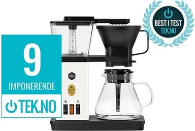 OBH Nordica Blooming kaffemaskin, vit