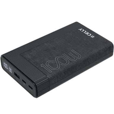 Celly Powerbank PD 100W 20.000 mAh Svart