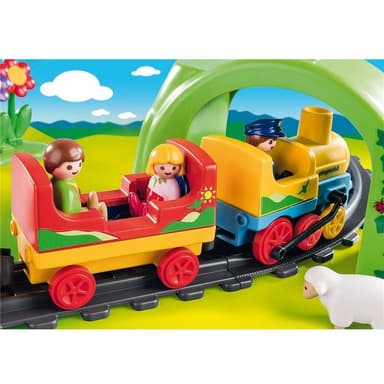 Playmobil Min första tågbyggsats