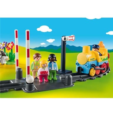 Playmobil Min första tågbyggsats
