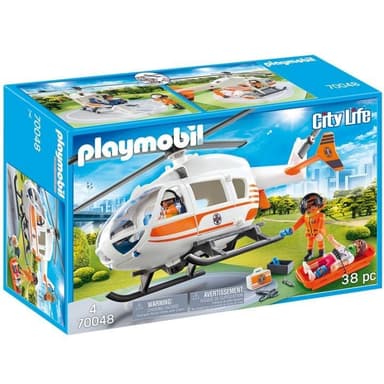 Playmobil Räddningshelikopter