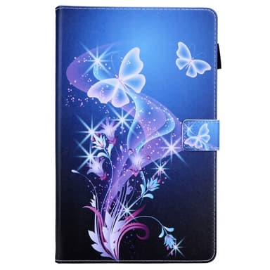 Samsung Galaxy Tab A9 Vikbart fodral korthållare - Dream Butterfly