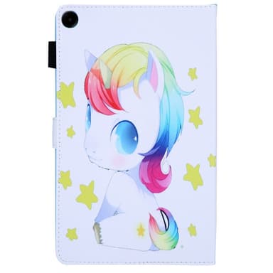 Samsung Galaxy Tab A9 Vikbart fodral korthållare - Baby Horse