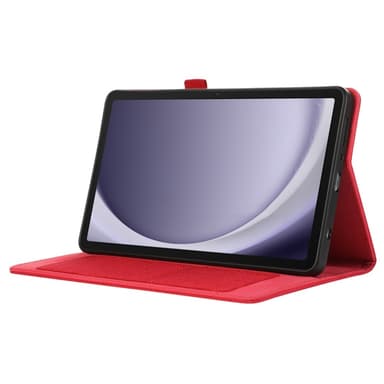 Samsung Galaxy Tab A9+ Vikbart fodral korthållare Tygtextur