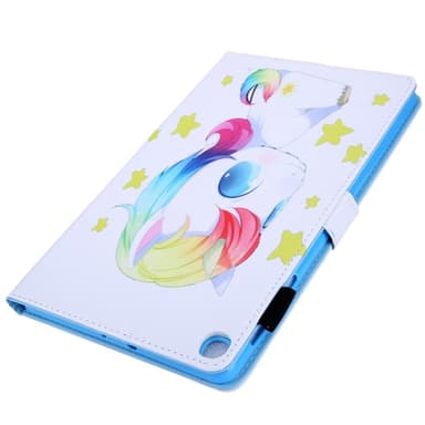Samsung Galaxy Tab A9 Vikbart fodral korthållare - Baby Horse