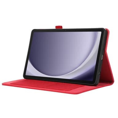 Samsung Galaxy Tab A9 Vikbart fodral korthållare Tygtextur