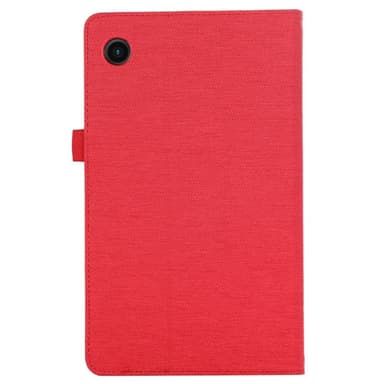 Samsung Galaxy Tab A9+ Vikbart fodral korthållare Tygtextur