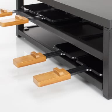 Princess Raclette 162655  Black Steel Raclette för 8pers