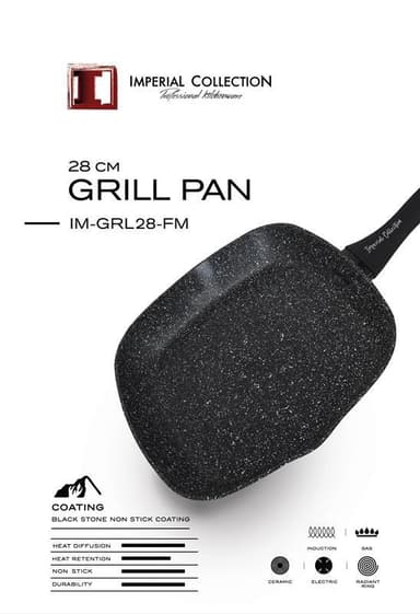 Imperial Collection Grillpanna, 28cm