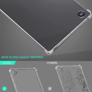 Samsung Galaxy Tab A9+ TPU Skal - Transparent
