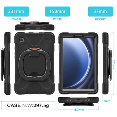 Samsung Galaxy Tab A9 Heavy Duty Armor skal