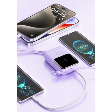 10000mAh Snabb Bärbar Powerbank Super Fast Charging USB-C 22,5W