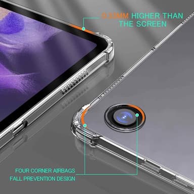 Samsung Galaxy Tab A9+ TPU Skal - Transparent