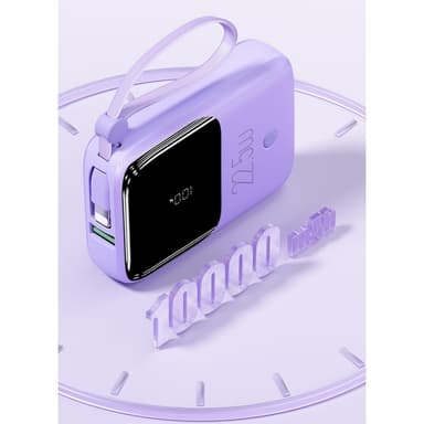 10000mAh Snabb Bärbar Powerbank Super Fast Charging USB-C 22,5W