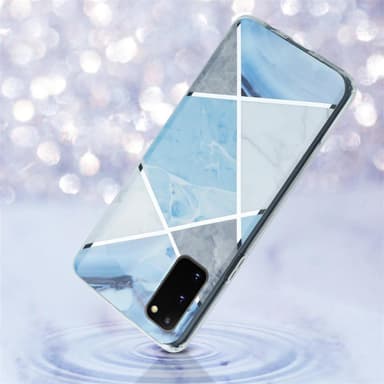 Samsung Galaxy S20 Plånboksfodral Skal (Blå)