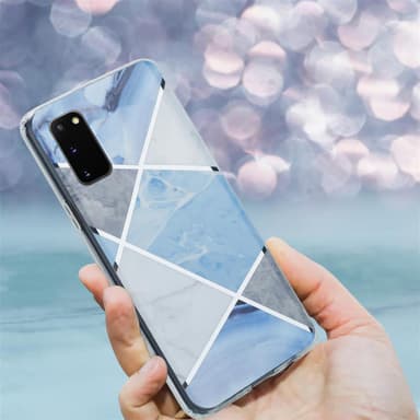 Samsung Galaxy S20 Plånboksfodral Skal (Blå)