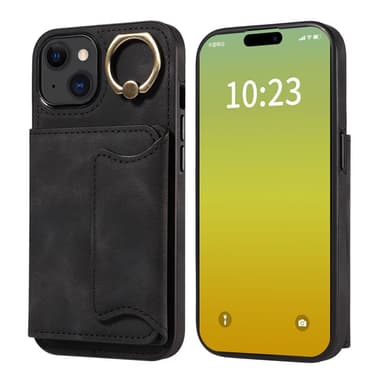 Multifunktionellt telefonfodral med korthållarställ för iPhone iPhone