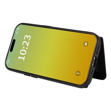 Multifunktionellt telefonfodral med korthållarställ för iPhone iPhone