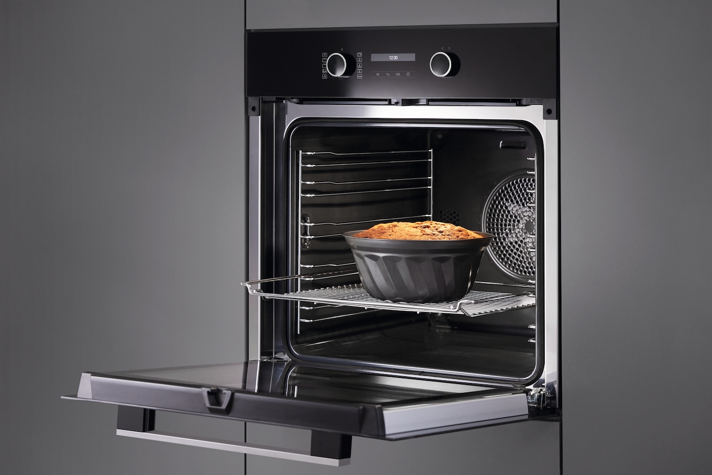 Miele Inbyggnadsugn H2455BP ACTIVE (svart)