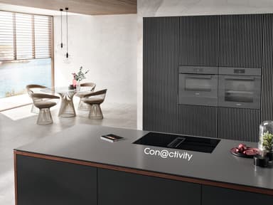 Miele Induktionshäll med inbyggd fläkt KMDA 7676 FL-U (80cm)