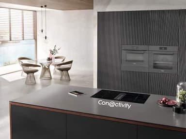 Miele Induktionshäll med inbyggd fläkt KMDA 7676 FL-U (80cm)