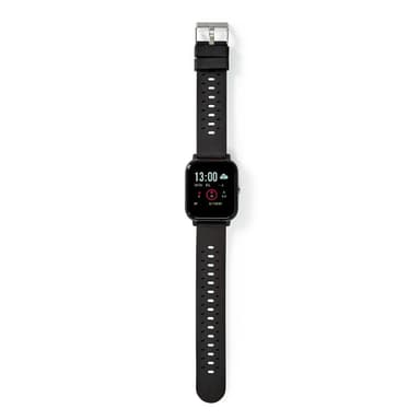Nedis SmartLife-klocka | LCD | IP68 | Maximal användningstid: 7200 min | Android™ / IOS | Svart