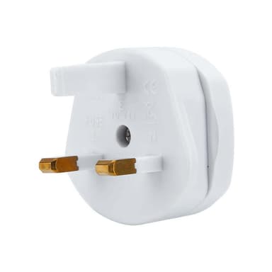4x Uttagsadapter Resekonverterare (uk typ g till usa)