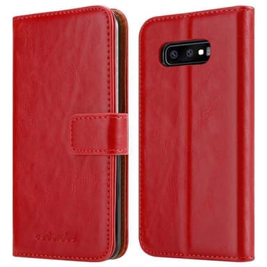 Samsung Galaxy S10e Plånboksfodral Skal (Röd)