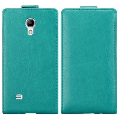 Samsung Galaxy S4 MINI Flipfodral Skal (Turkos)
