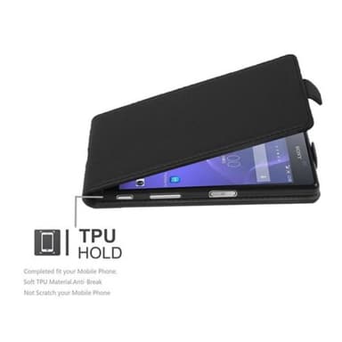 Sony Xperia X Flipfodral Skal (Svart)
