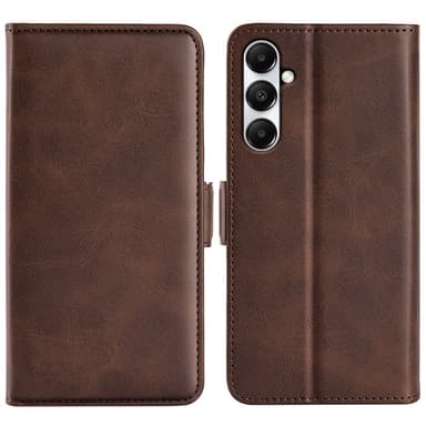 SKALO Samsung A05s 4G Premium Plånboksfodral - Brun