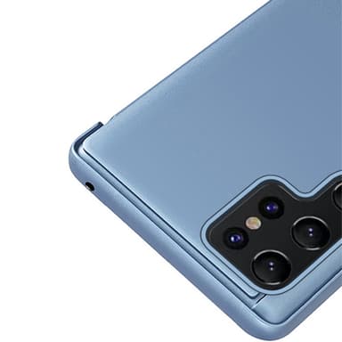 SKALO Samsung S24 Ultra Clear View Spegel fodral - Roséguld