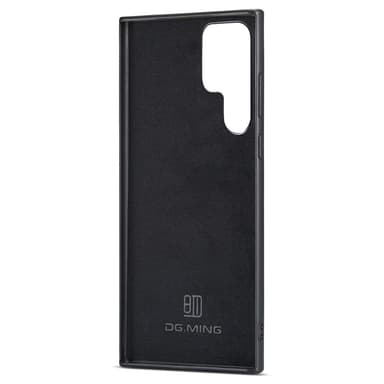 DG.MING Samsung S24 Ultra Premium PU-Läder Hybrid Skal - Brun