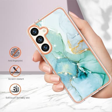 SKALO Samsung S24 Marmor TPU-skal - Motiv 4