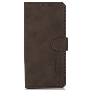 SKALO Samsung S24 KHAZNEH Plånboksfodral i PU-Läder - Brun