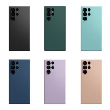 SKALO Samsung S24 Ultra Ultratunn TPU-Skal - Mörkblå