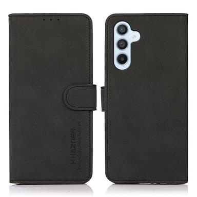 SKALO Samsung S24 KHAZNEH Plånboksfodral i PU-Läder - Svart