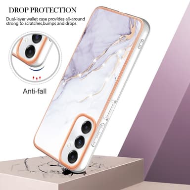 SKALO Samsung A05s 4G Marmor TPU-skal - Motiv 3