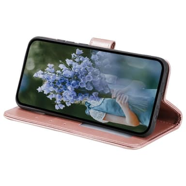 SKALO Samsung A05s 4G Mandala Plånboksfodral - Roséguld