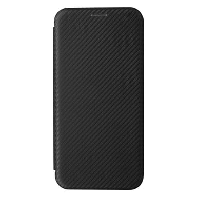SKALO Samsung S24+ Carbon Fiber Plånboksfodral - Svart