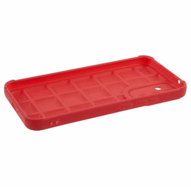 SKALO Samsung A05s 4G Puffer Bumper TPU-Skal - Röd