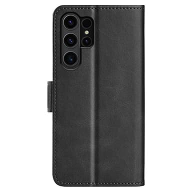 SKALO Samsung S24 Ultra Premium Plånboksfodral - Svart