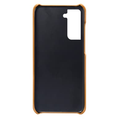 SKALO Samsung S24 PU Läder Skal med Korthållare/Plånbok - Ljusbrun