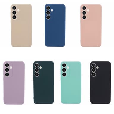 SKALO Samsung S24+ Ultratunn TPU-Skal - Lila