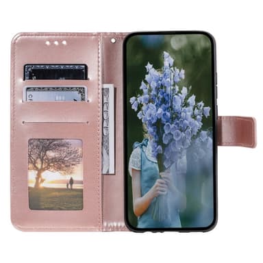 SKALO Samsung S24 Mandala Plånboksfodral - Roséguld
