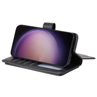 SKALO Samsung S24 Ultra 10-FACK Plånboksfodral - Svart
