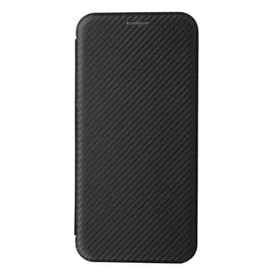 SKALO Samsung S23 FE Carbon Fiber Plånboksfodral - Svart