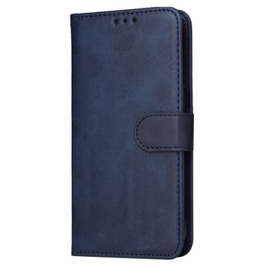 SKALO Samsung S24 Ultra PU-Läder Plånboksfodral - Blå