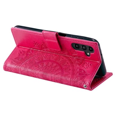 SKALO Samsung A05s 4G Mandala Plånboksfodral - Cerise