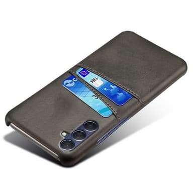 SKALO Samsung A05s 4G PU-Läder Korthållare Skal - Svart